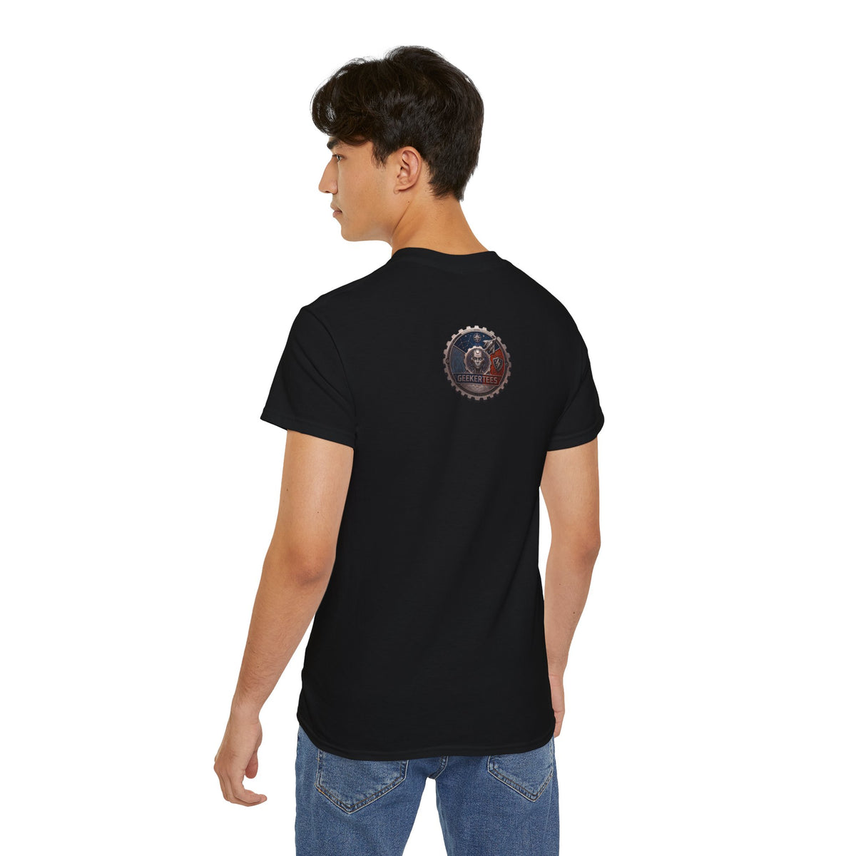 Robot Purple Mountain Landscape T-Shirt