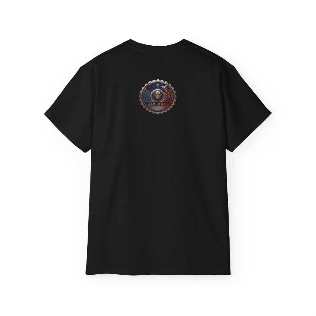 Robot Purple Mountain Landscape T-Shirt